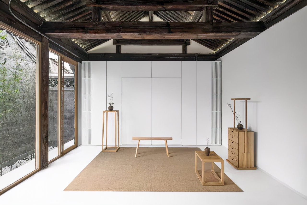 胡同大改造北京162m²极简风，自带禅意风格的四合院，大爱