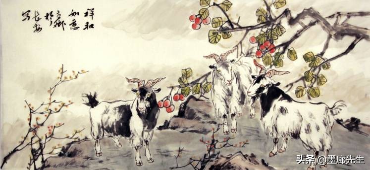 精选100幅画羊美图供大家学习收藏