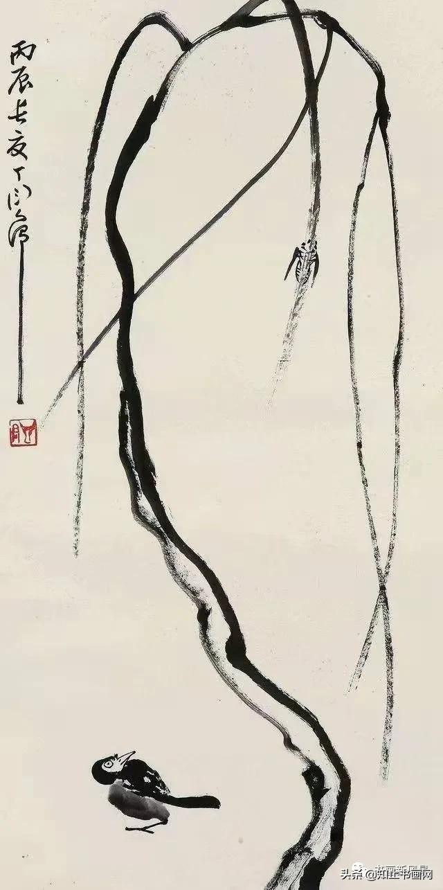 这20幅简笔大写意,意趣无穷