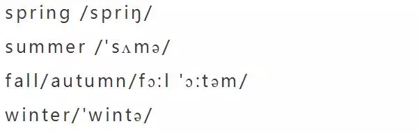 小学英语单词分类大全（附音标）