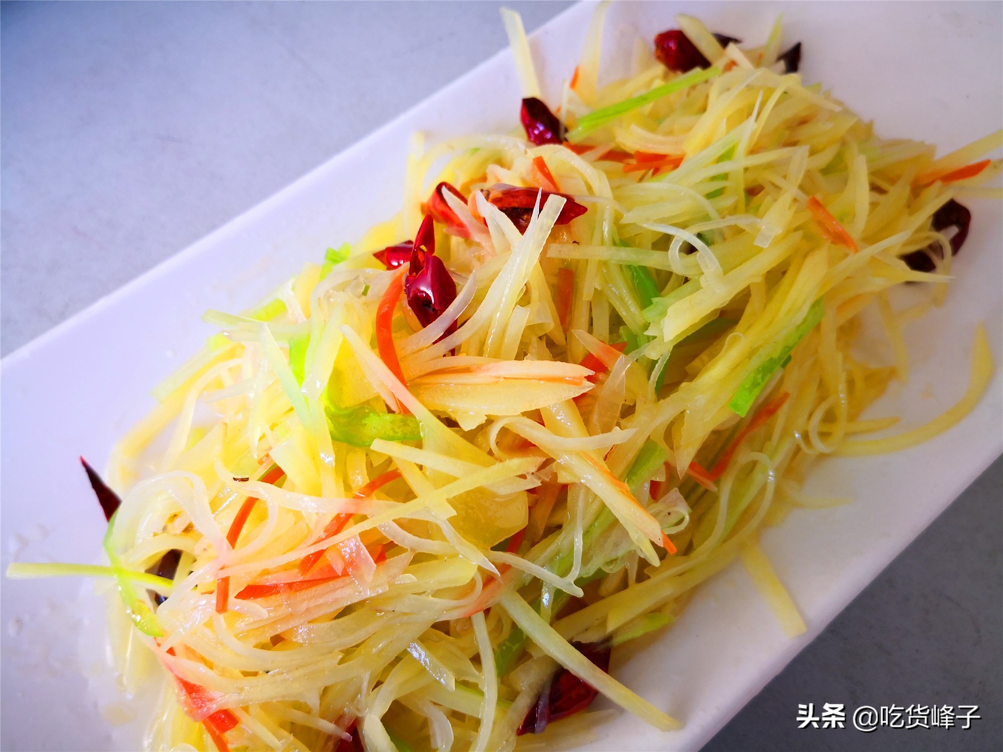 熗拌土豆絲的做法,熗拌土豆絲的做法視頻