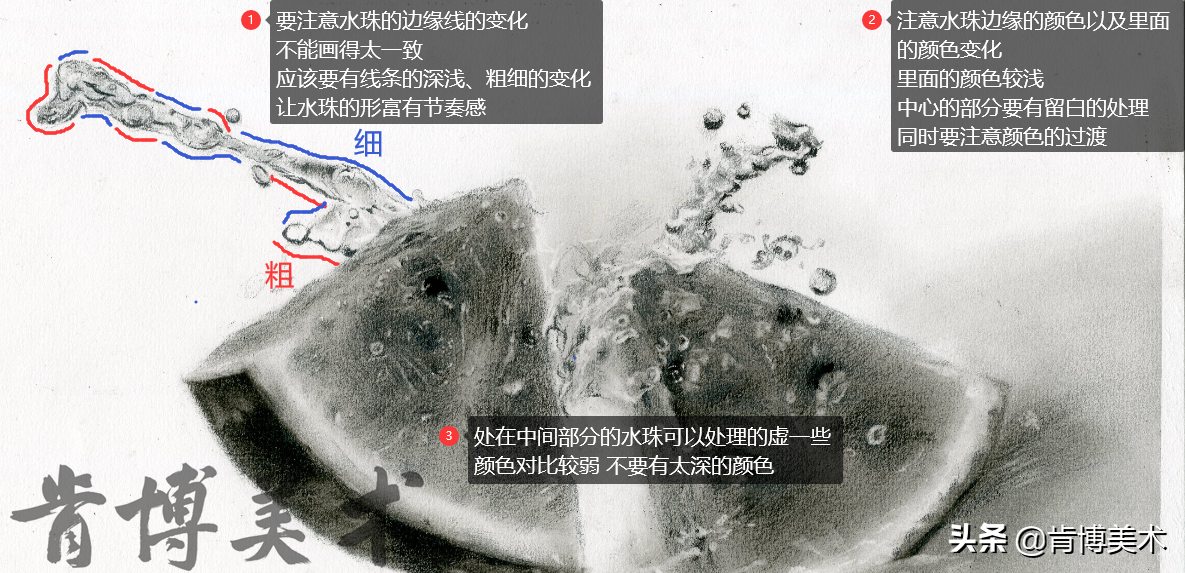 干货丨如何画好一副素描作品，让“西瓜”告诉你