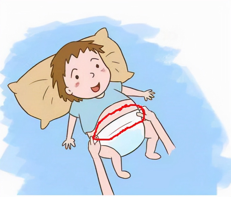 给宝宝换纸尿裤,这个动作别做错