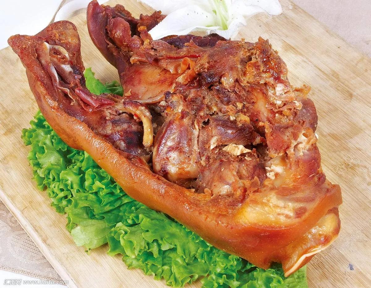 鹵豬頭肉的做法及配料,