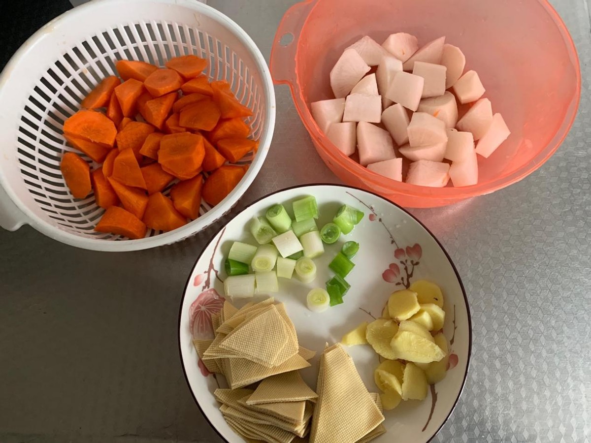 牛肉燉蘿卜的做法,