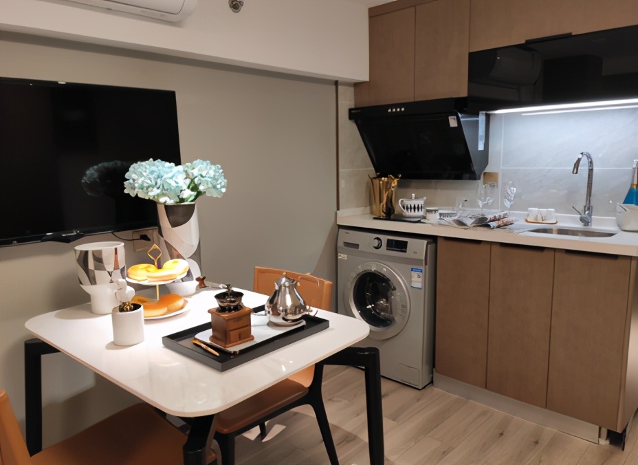 43平米loft，双层单独开门，独立空间互不干扰，装修真唯美
