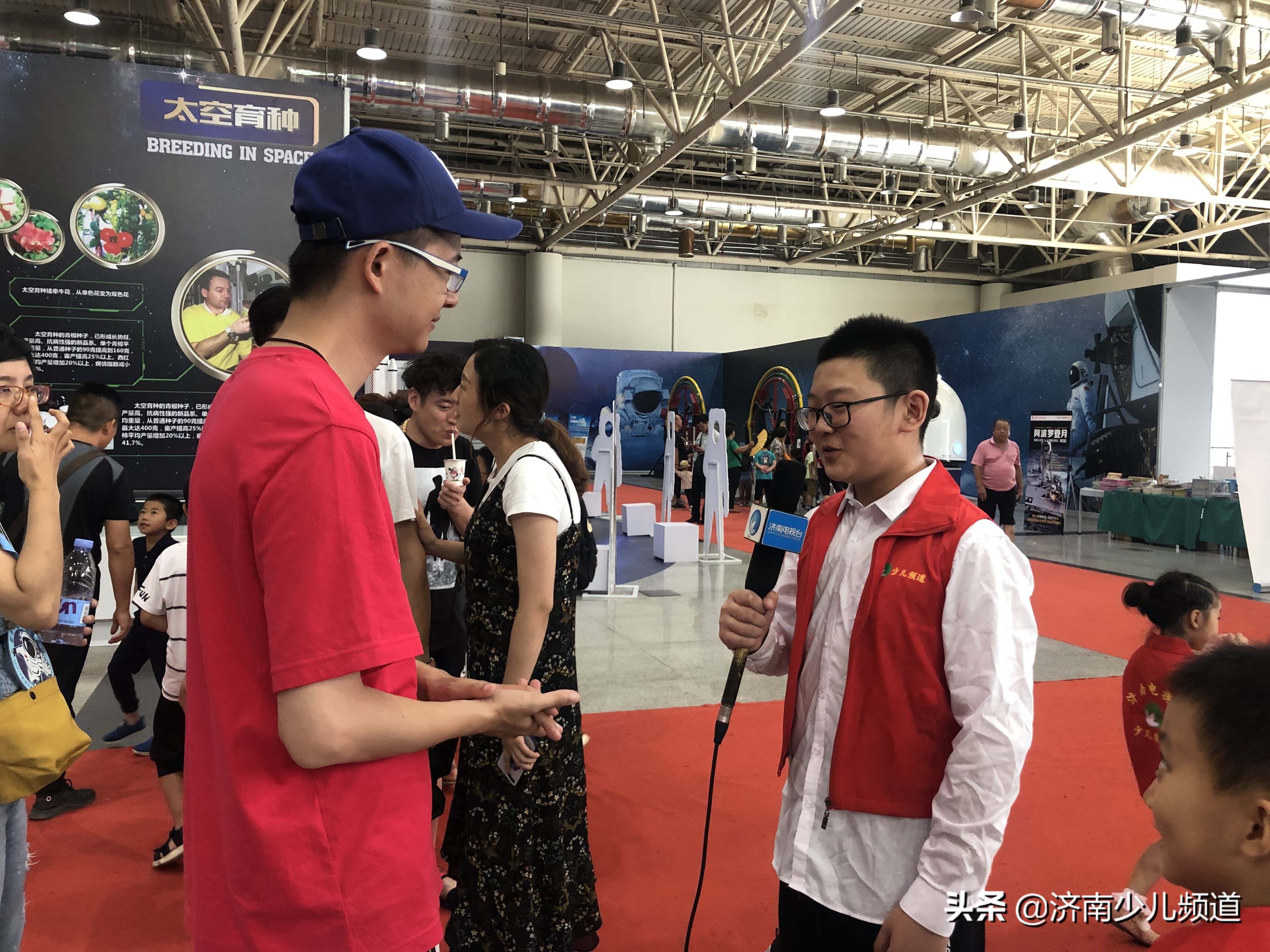 济南广电青少年口才播音班——暑期实践课堂