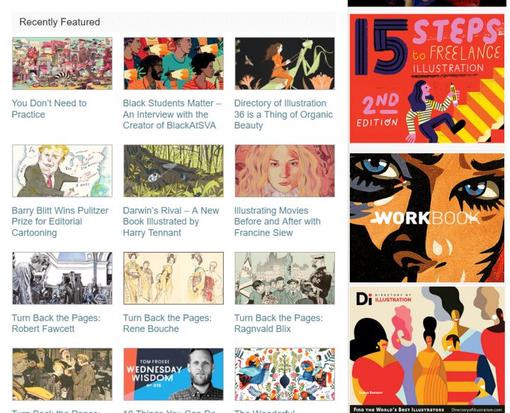 设计推荐：这10个高质量的插画网站，建议收藏
