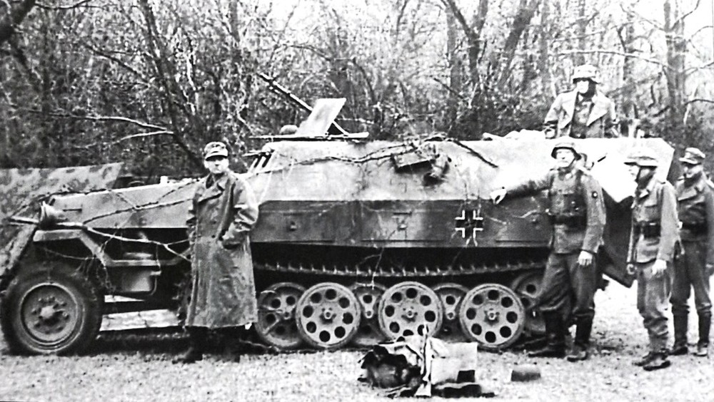 二战德国半履带装甲车之251/1型半履带装甲运兵车（二）