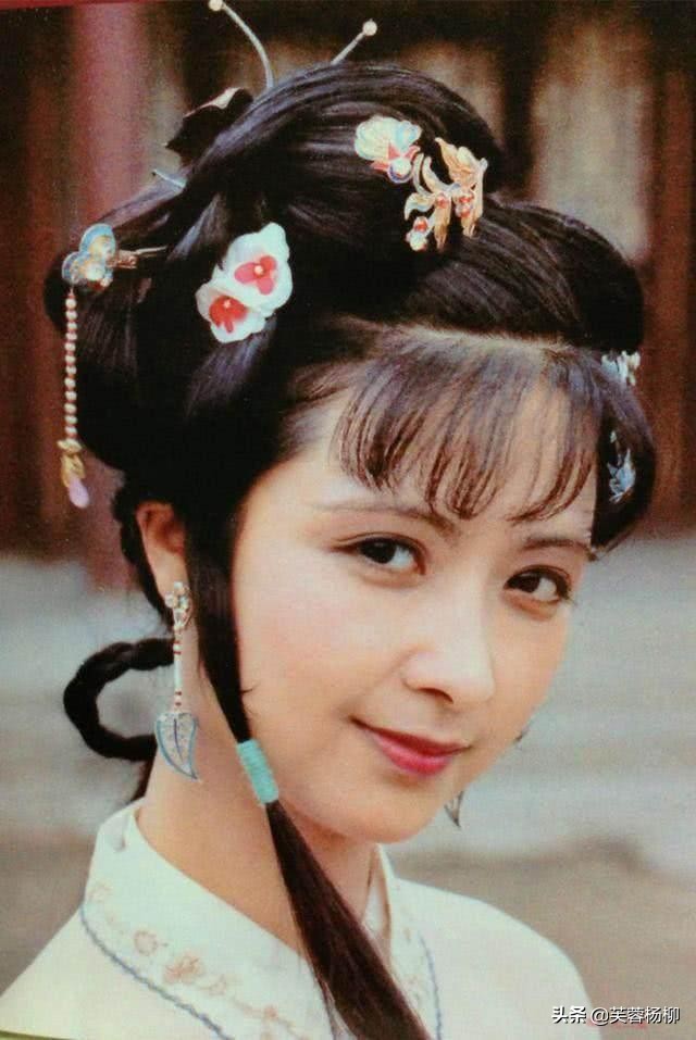 87《红楼梦》剧组“四大美女”，个个貌美如花，黛钗凤都望尘莫及