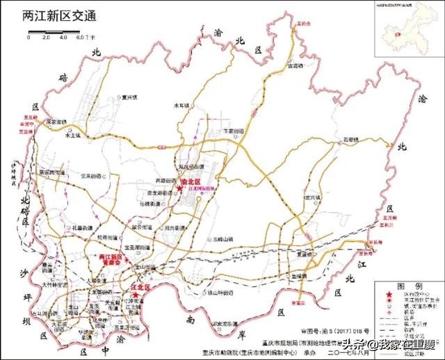 重庆区县交通图（含两江新区、万盛经开区），进来瞧瞧
