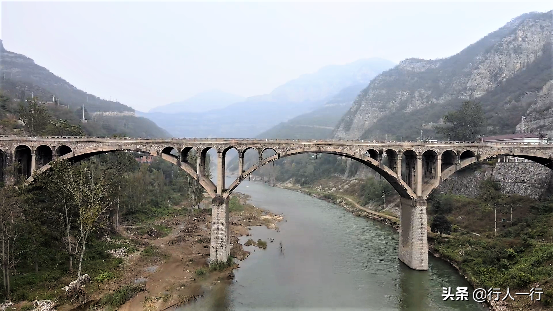 除了丹河大桥,还有包括后寨火车站,电厂隧道以及480水库(现在的青天河