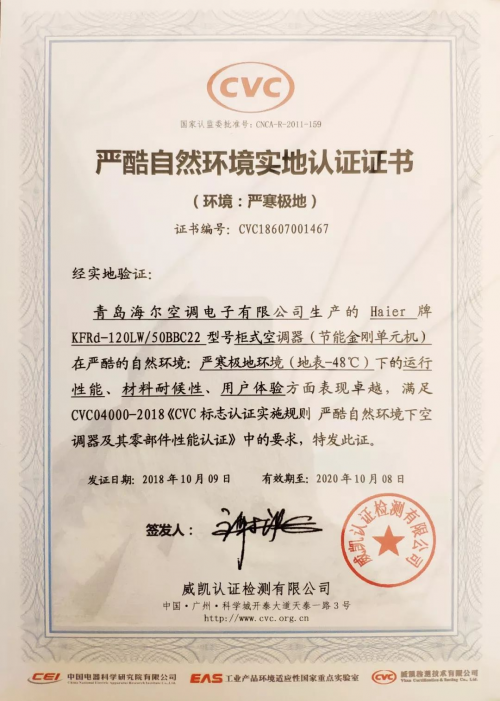家用中央空调排行，海尔荣登世界第一屏