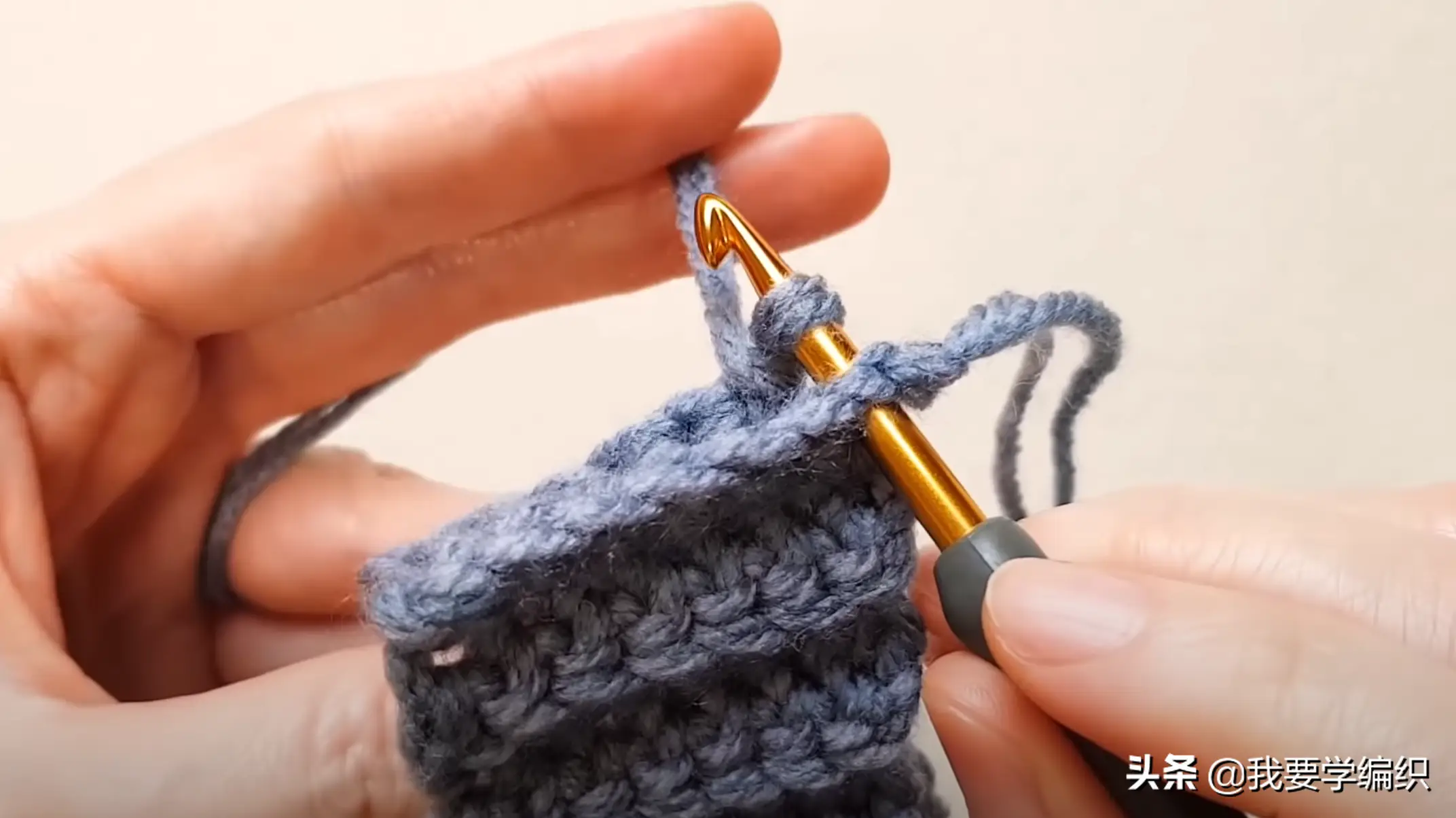 想要漂亮帽子不用买，学习编织自己就能钩一个，枣针帽教程送达