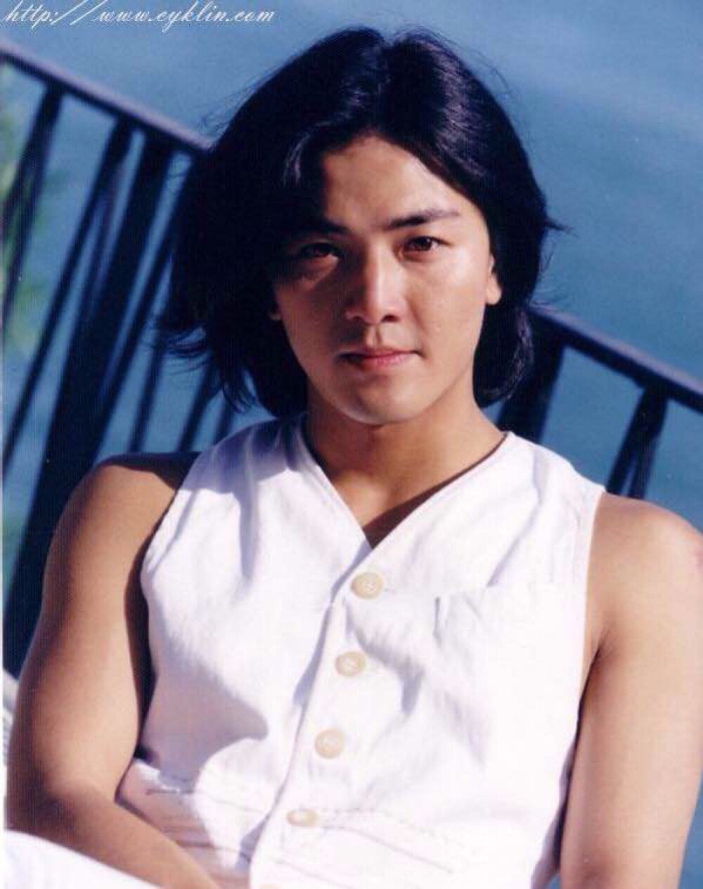 也成为了他的标志性发型:和陈坤,谢霆锋不同的是,郑伊健的长发更厚重