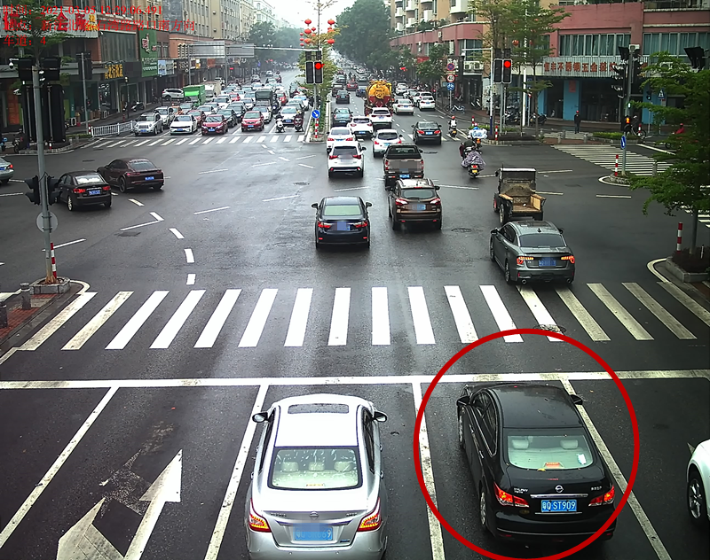 交通违法曝光！