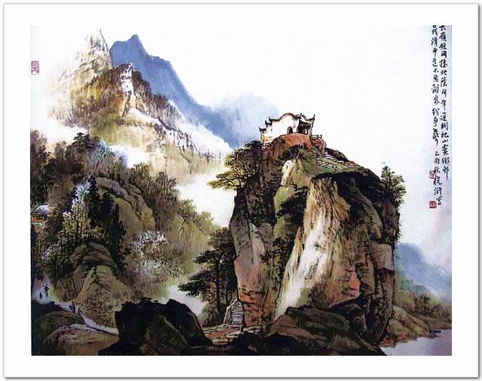 笔底情真 -- 曾晓浒山水画