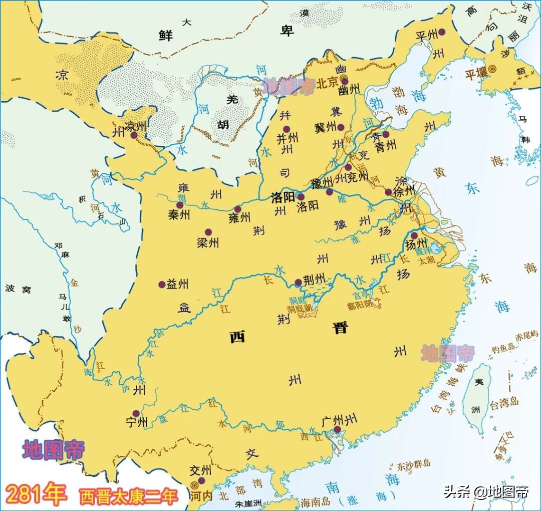 三国鼎立局面形成的时间（15幅地图上的三国）