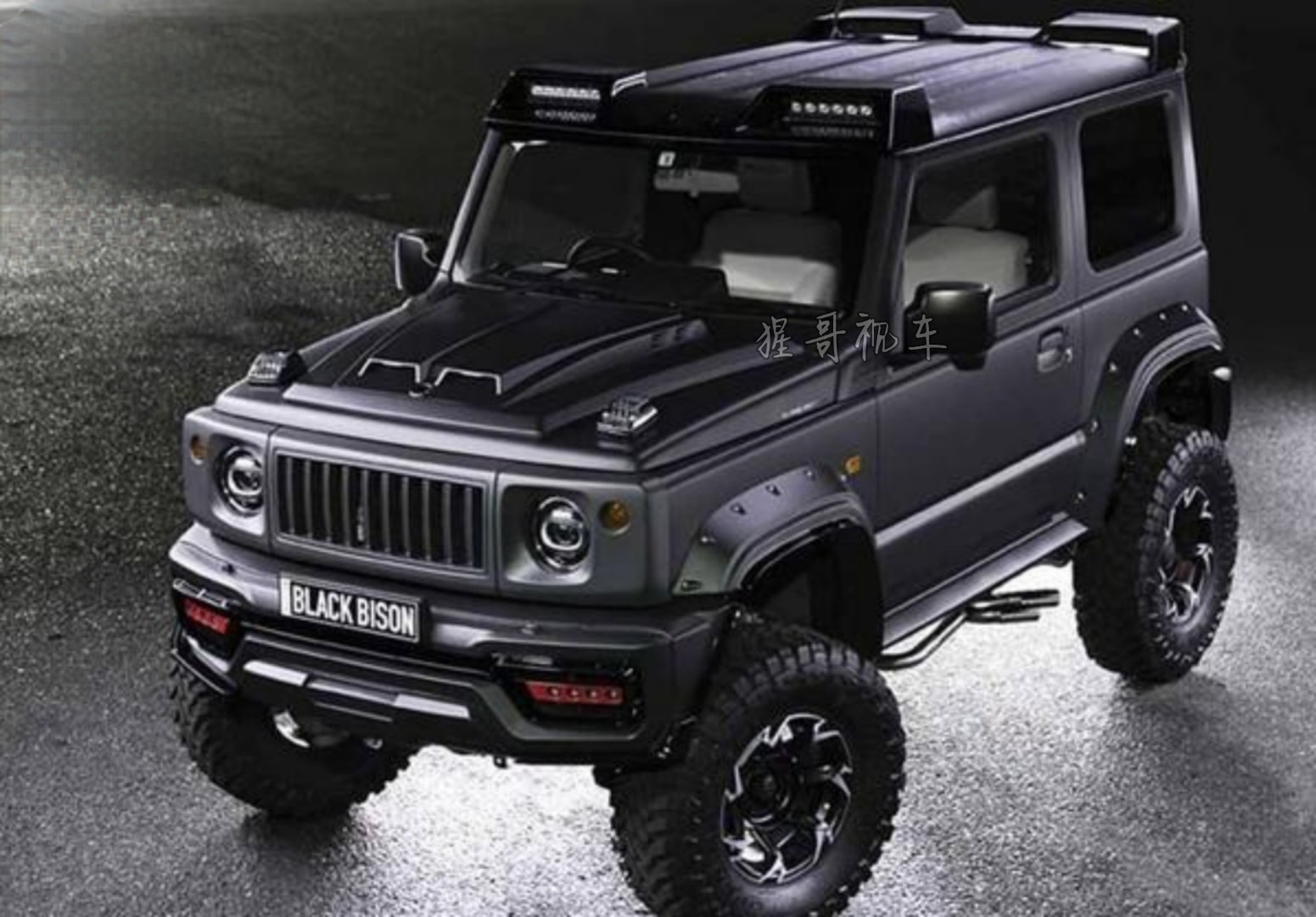 奔驰大g涉足低端市场?"山寨"造车趣推两门短轴g系