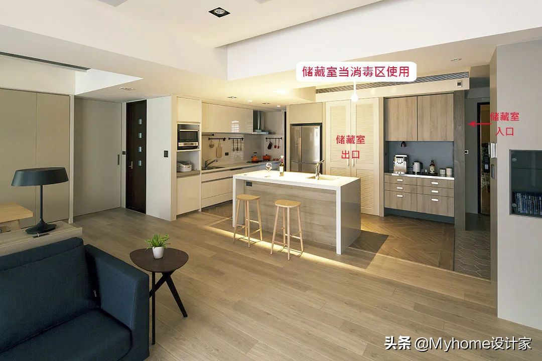 回家就消毒！9种玄关平面图布局，轻松打造隔离区，全家都安心