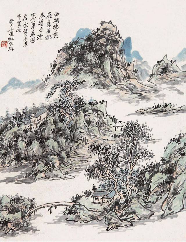 黄宾虹的“五笔七墨”