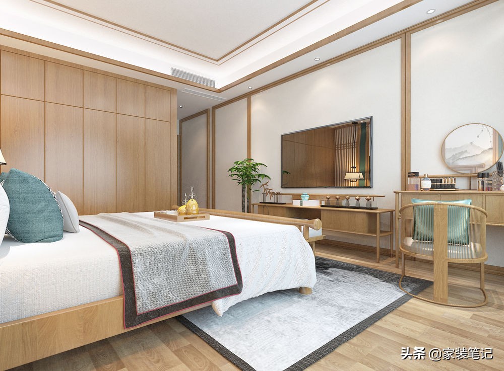 她家150㎡新中式风，全屋充满了温馨感，细节处尽显奢华与品位