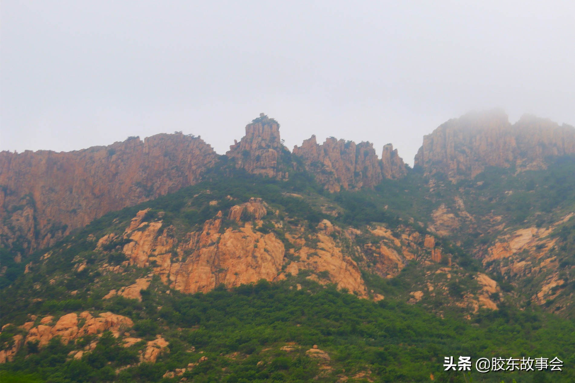 一脚踏三“县”，探访栖霞蓬莱龙口交界处的“香炉顶”