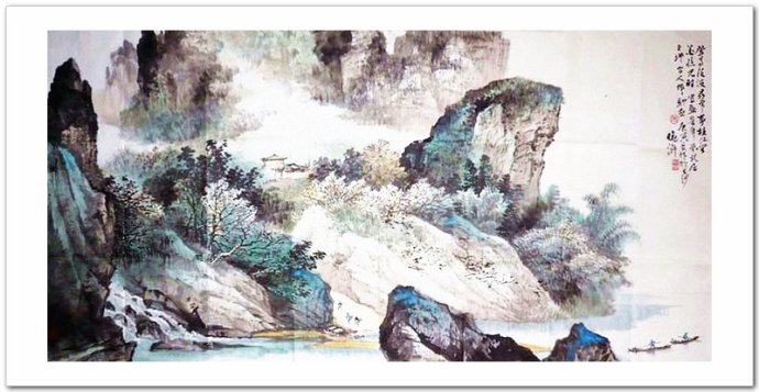 笔底情真 -- 曾晓浒山水画