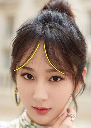 流行的发型,很多人一定是要投八字刘海一票的,八字刘海适合什么脸型呢