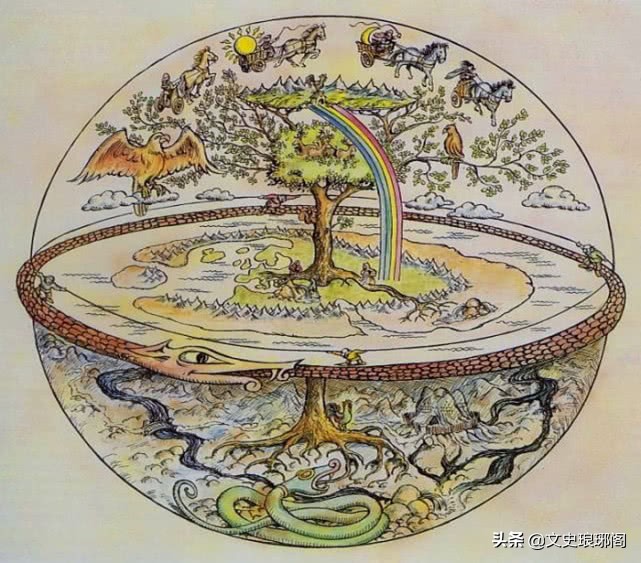 《山海经》记载的上古神树，同样存在于印度神话和北欧神话