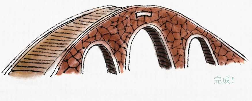 怎么才能画出有意境的桥？分步骤教你画，学会画桥很简单