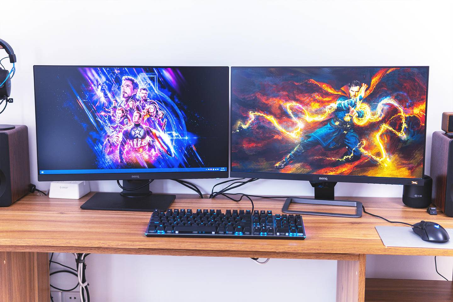 升级下桌面,组建一个双屏稳定工作,因为工作的原因,使用的电脑的时候