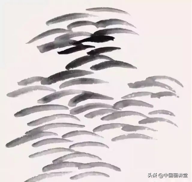 国画教程：12种点叶画法