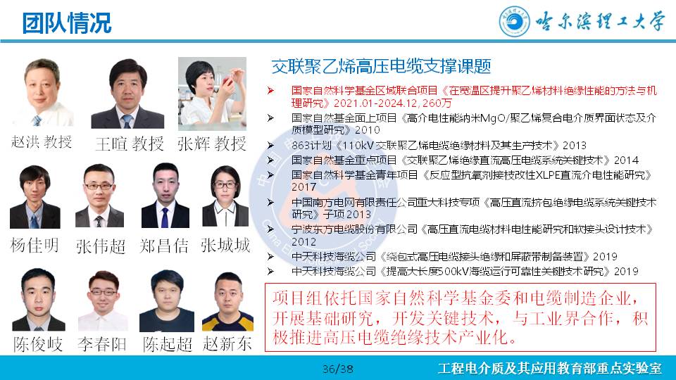 哈尔滨理工大学杨佳明副教授：深陷阱改善交联聚乙烯电性能的研究