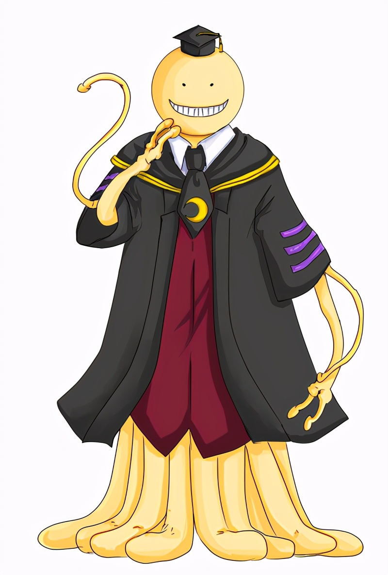 椚丘中学3年e班的班主任,号称史上最强,速度最快的老师.