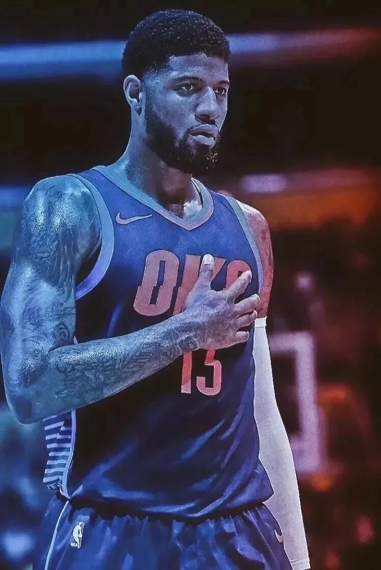 壁纸头像 | 保罗·乔治:谁敢横刀立马 唯我乔大将军(下期:利拉德)