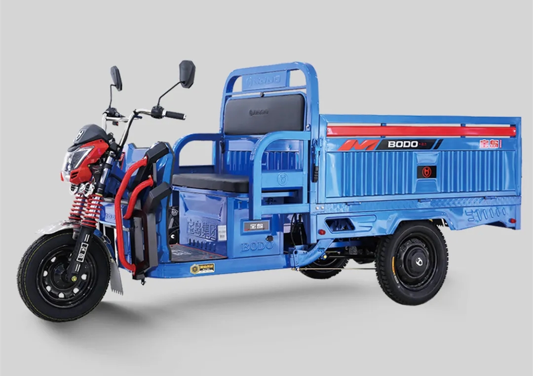 宗申宝岛发布新电动三轮车载重大动力足主打货运
