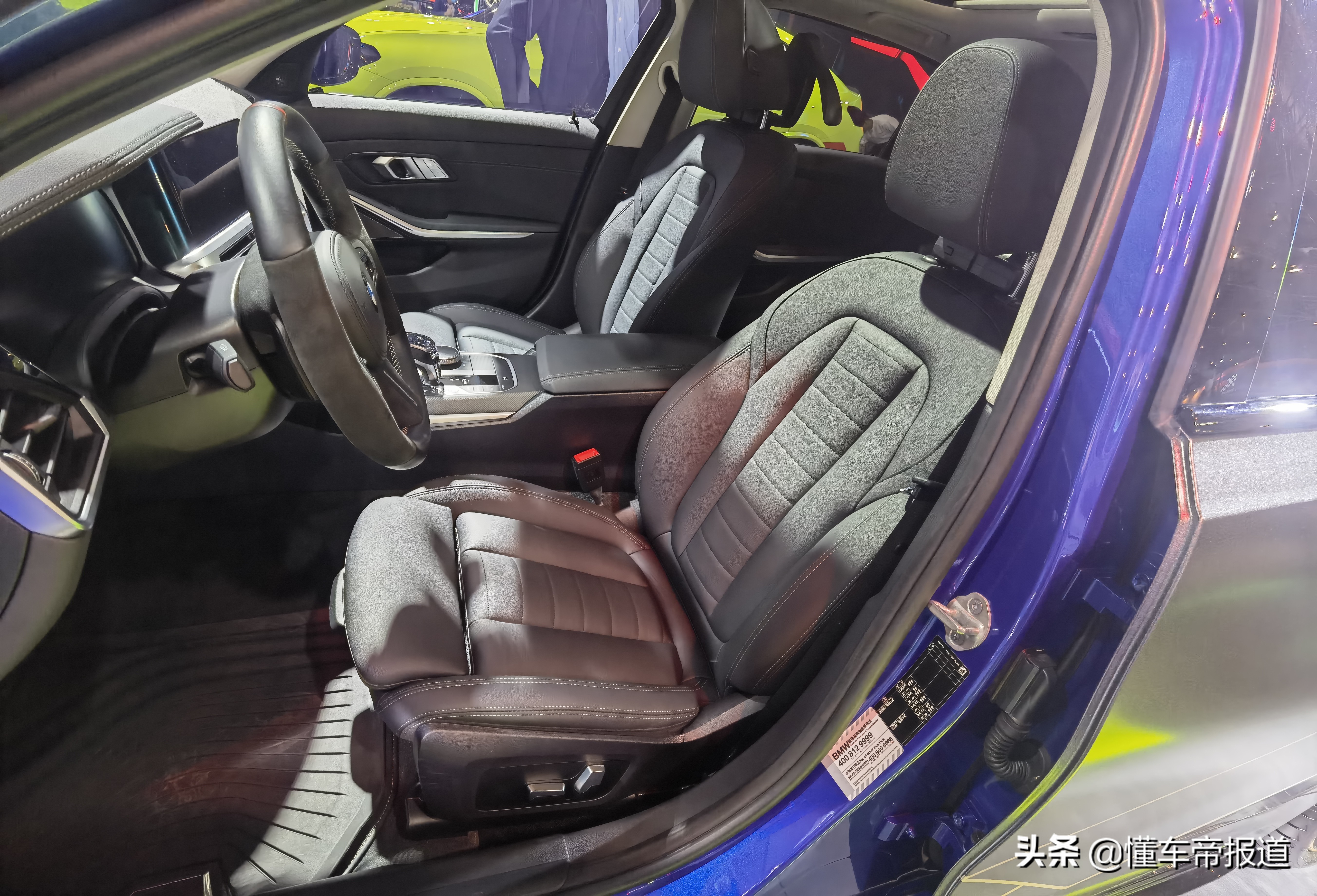 新车 | 带水晶挡把、铈灰中网 宝马3系高性能套件版亮相东莞改装车展