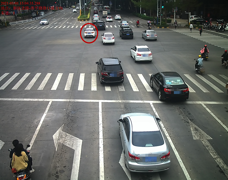 交通违法曝光！