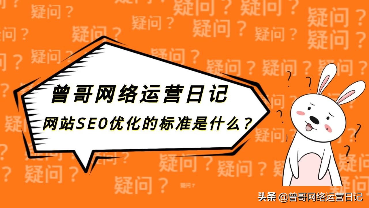 网站seo标准是什么，网站seo的优化标准是什么？