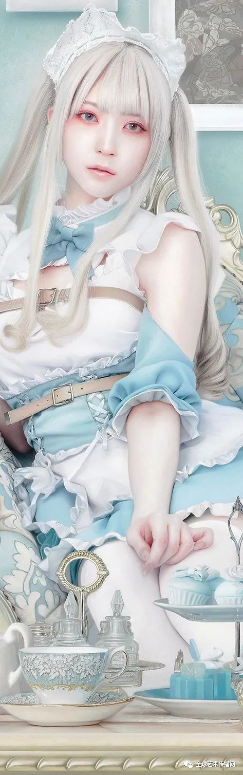 日本超写实油画家山本大贵笔下的日本少女（上）