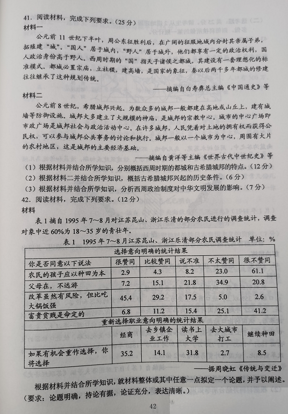 来对题估分啦！2020西藏高考试题及答案发布