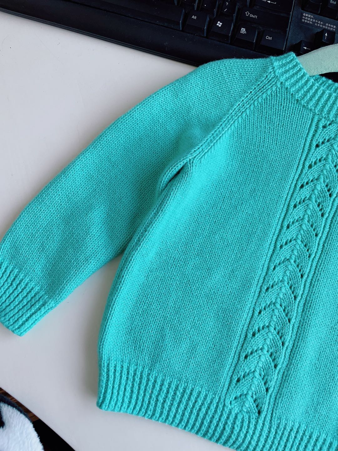 0一1岁宝宝毛衣编织法(图文教程从上到下全部讲解)