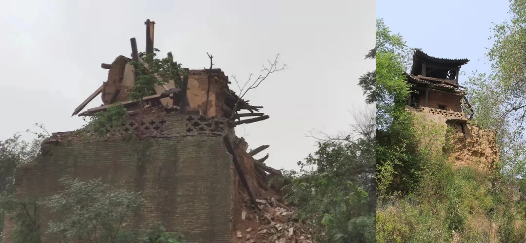 不忍看古建筑在山西暴雨里悄悄“死去”