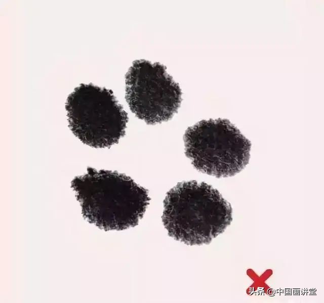 国画教程：12种点叶画法