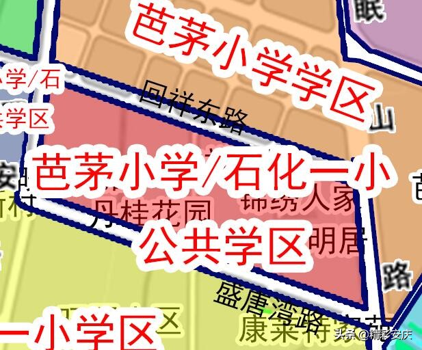 速看！2019安庆义务教育阶段学区划分方案公布！内有学区划分详图