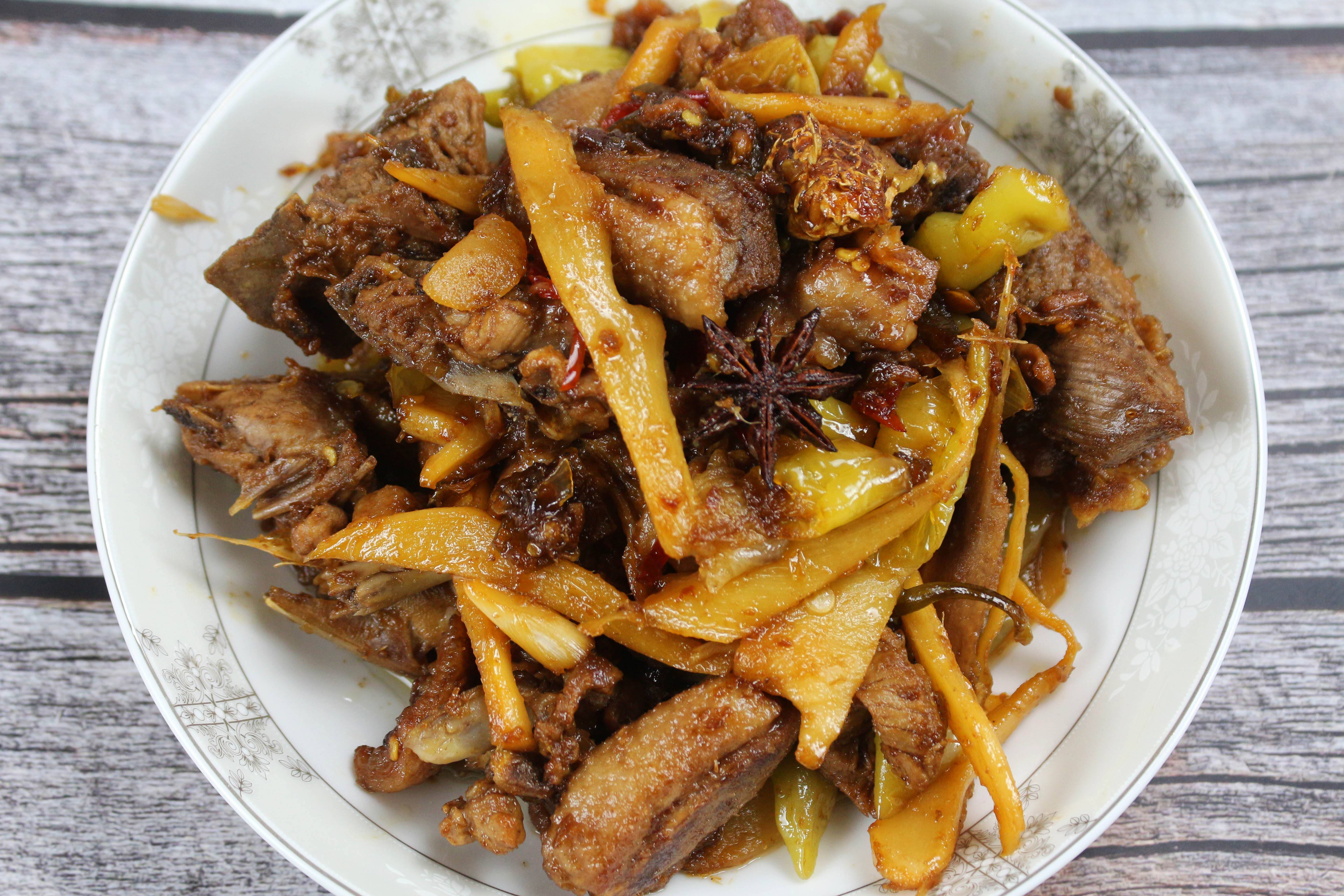 姜爆鸭子的做法(姜爆鸭子的做法川菜视频)-图5