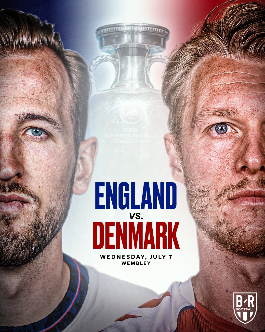 欧洲杯半决赛前瞻：丹麦童话之矛、英格兰足球之盾
