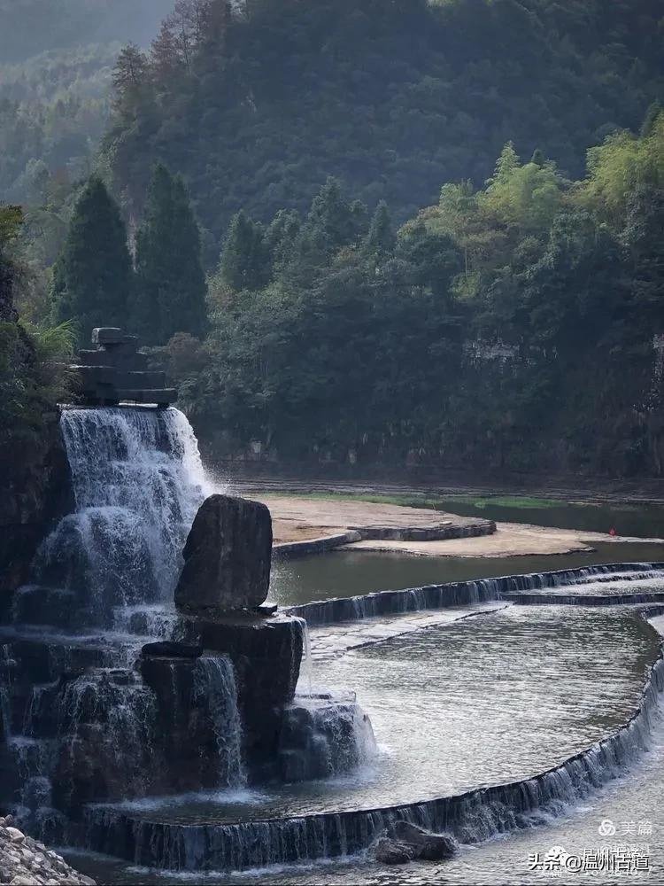 溪流瀑布、廊桥古村，妥妥的一日游线路