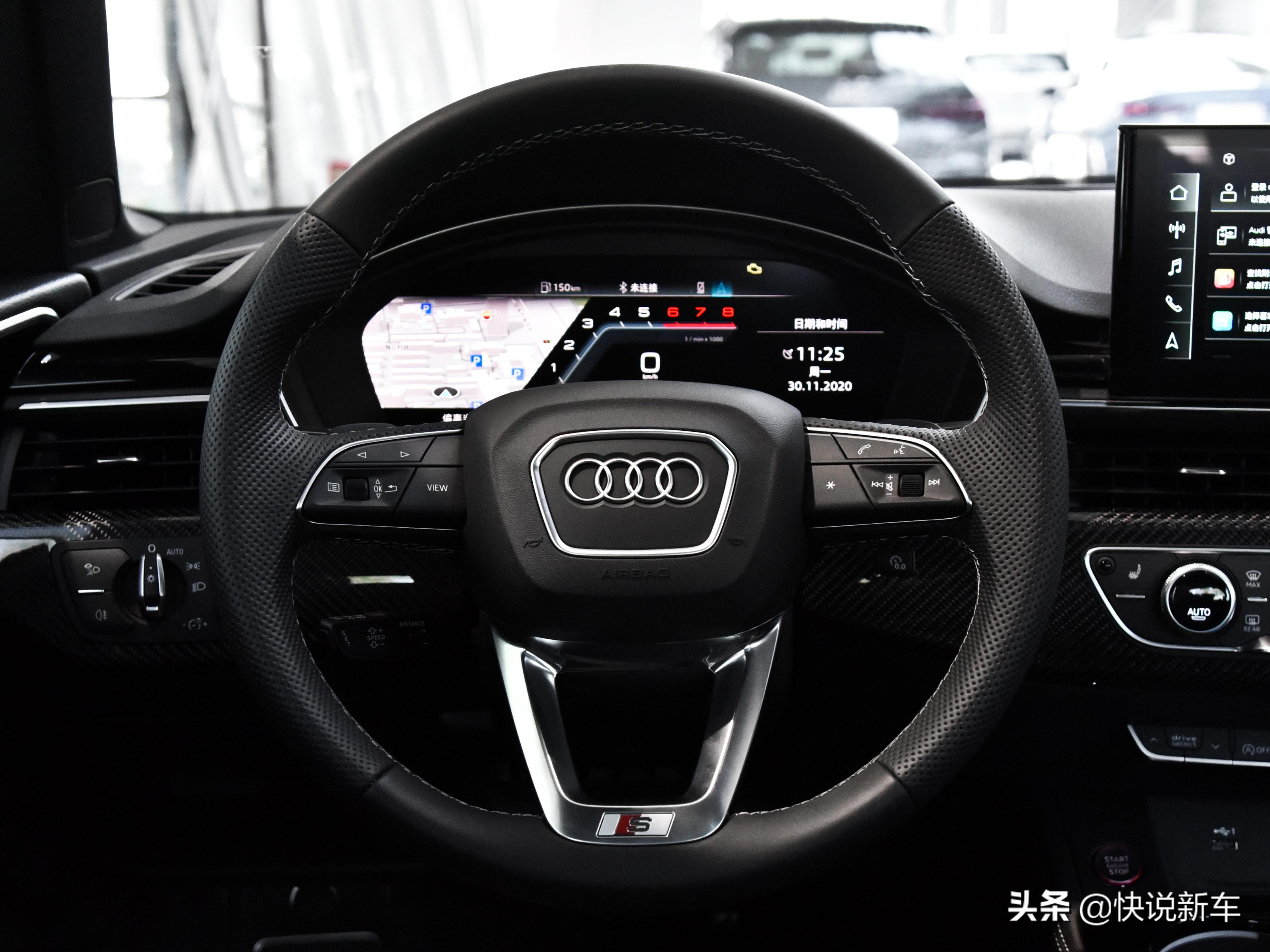 V6增压高性能轿车，豪华品牌原装进口带四驱，实拍奥迪S5